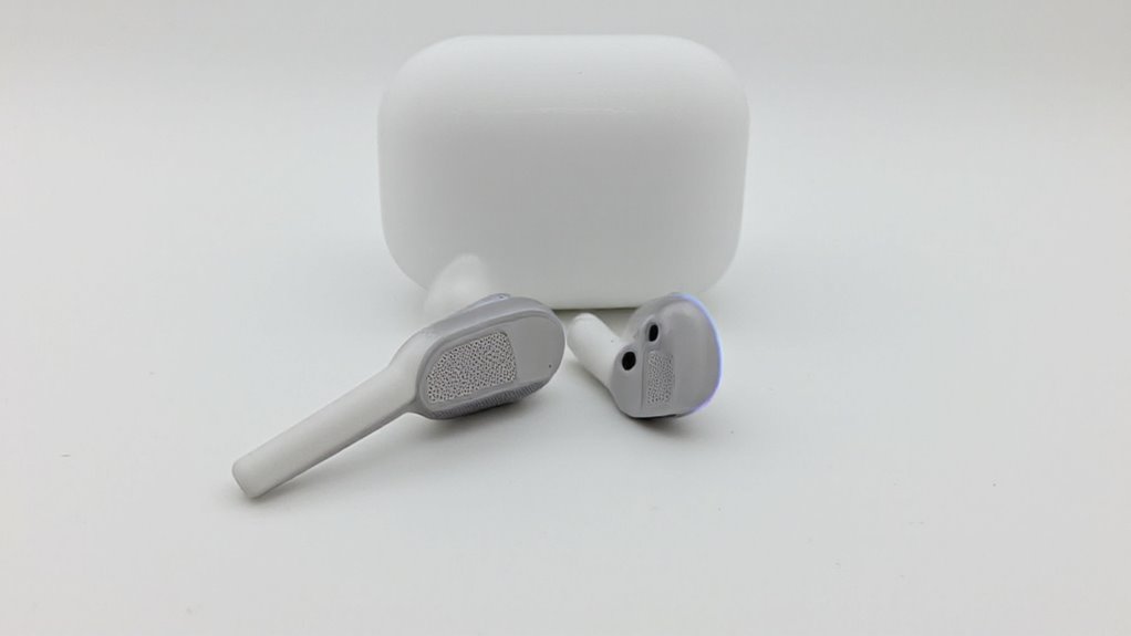 zaawansowane bezprzewodowe słuchawki douszne