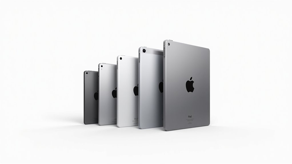 porównania modeli Apple iPad