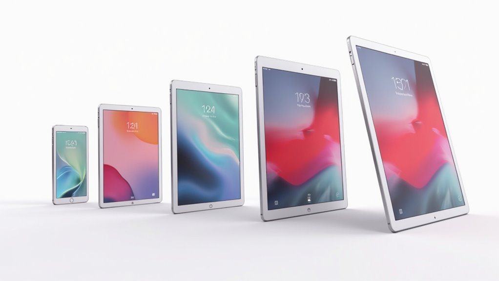 opcje rozmiarów iPada Apple
