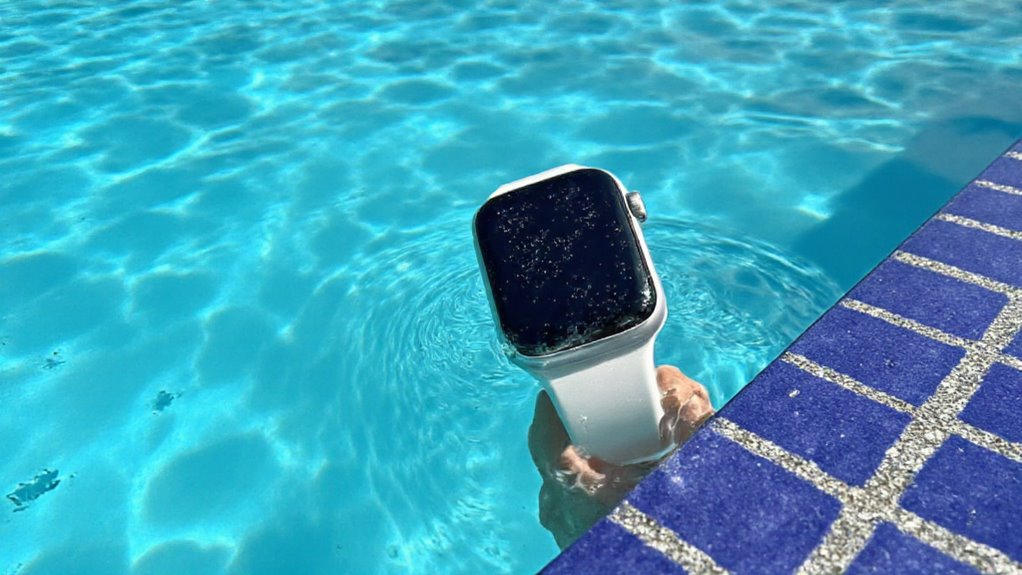 wytyczne dotyczące pływania z Apple Watch