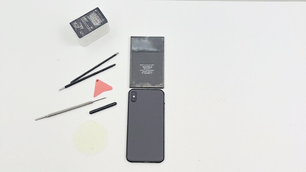 narzędzia do przygotowania wymiany baterii