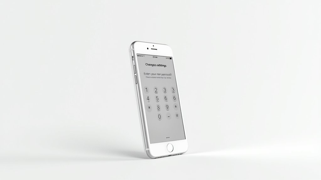 zmień kod blokady iPhone'a