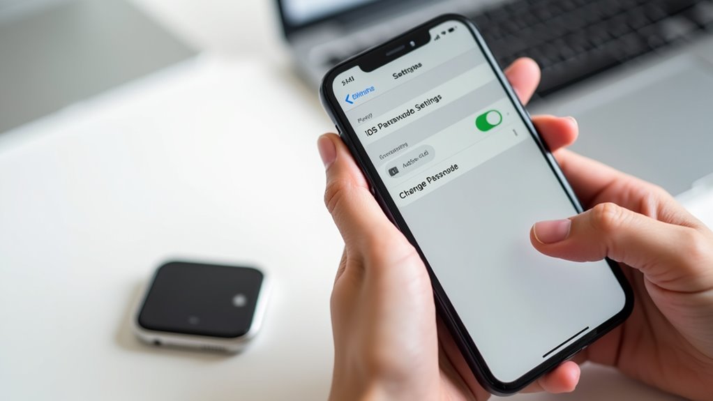zmień kod dostępu do iPhone'a krok po kroku