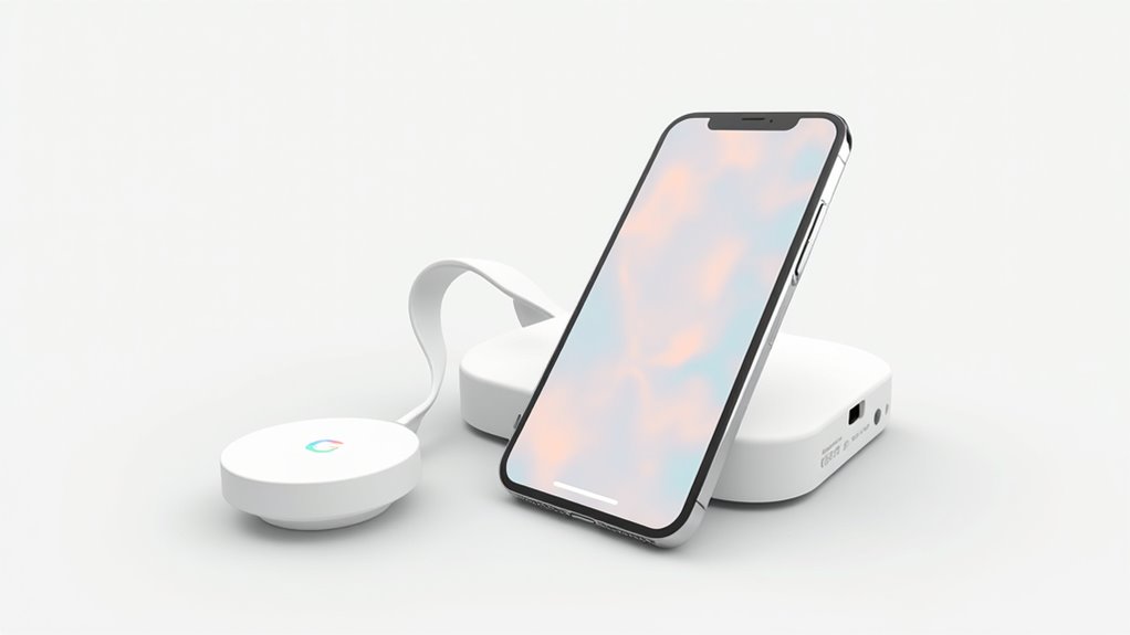 połącz iPhone'a z chromecastem