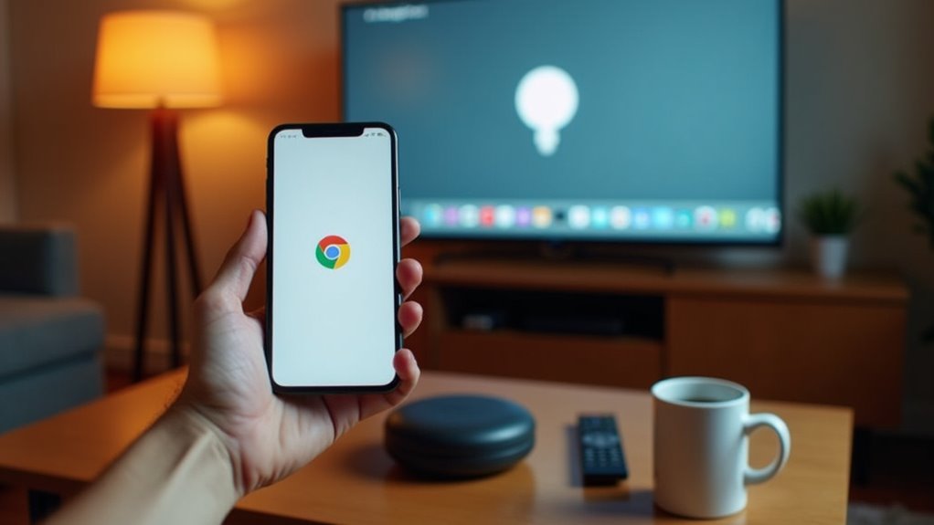 podłącz iPhone do chromecasta