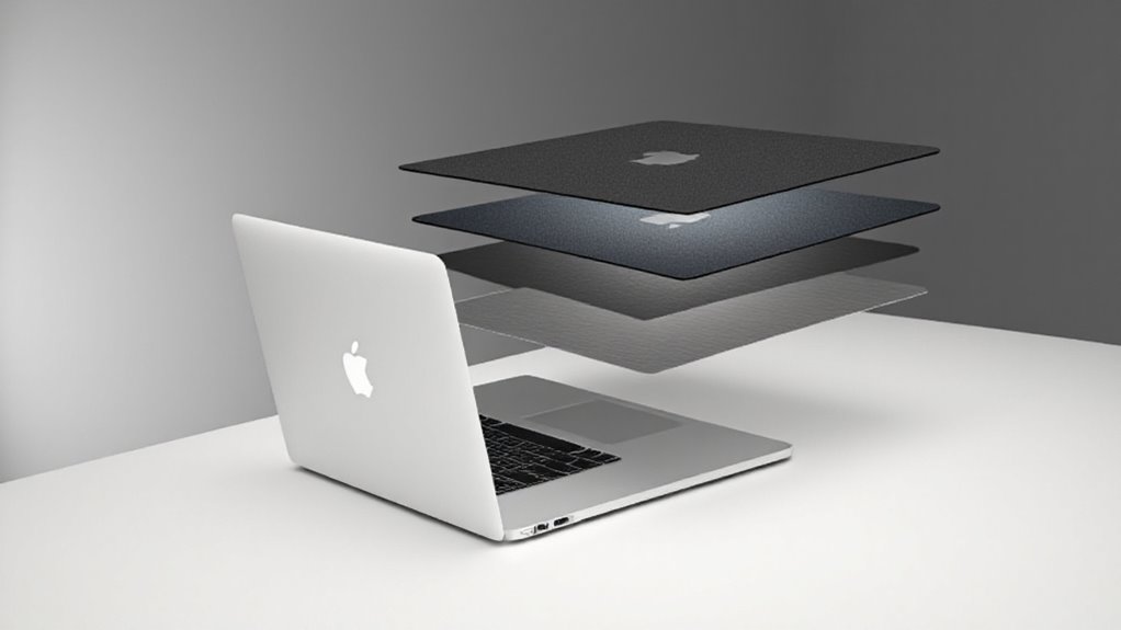 trwałe naklejki na MacBooka Pro