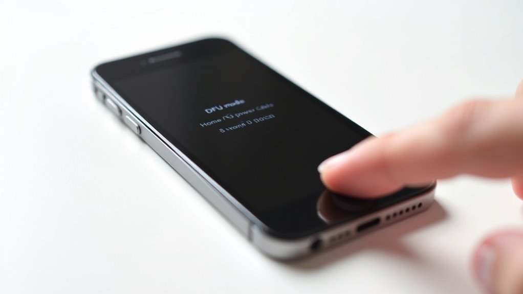 wejdź w tryb dfu krok po kroku