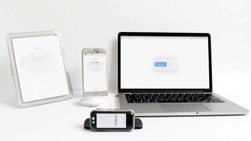 proces wylogowywania się z konta iCloud