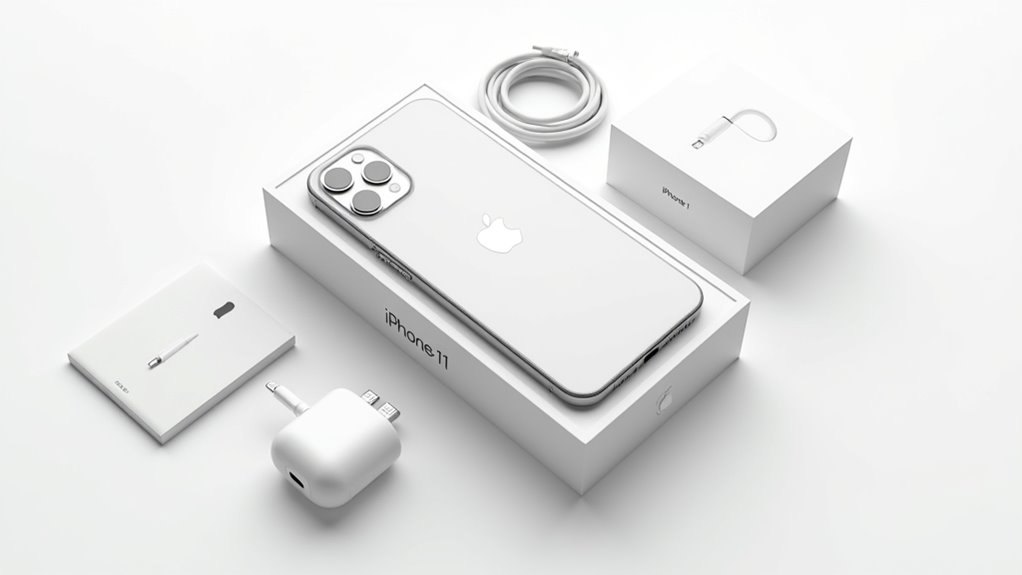 zawartość pudełka iPhone 11