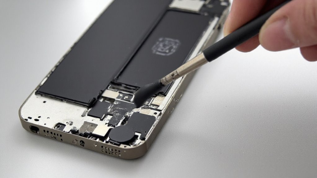 znaki wskazujące na konieczność wymiany baterii w iPhone 5