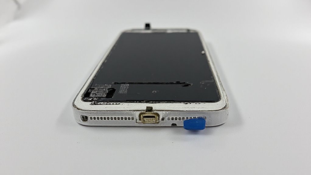 proces diagnostyki baterii iPhone 5s