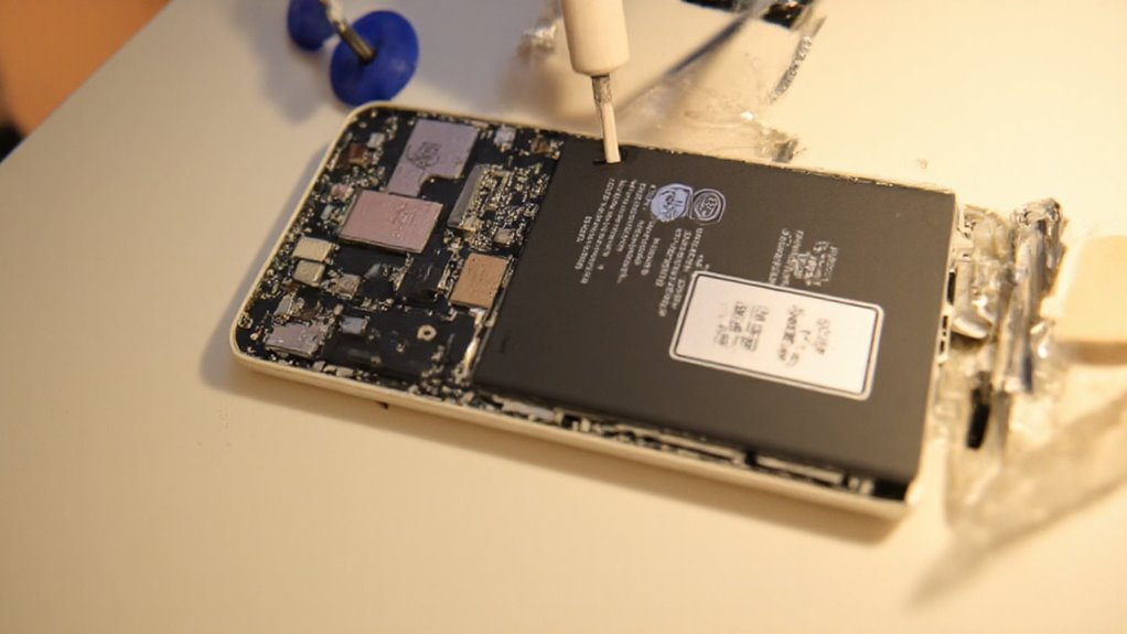 iphone x przewodnik wymiany baterii