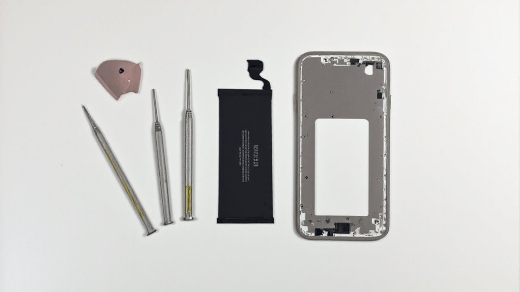 narzędzia do wymiany baterii w iPhone XR