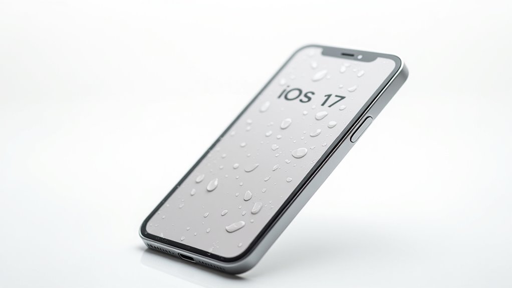 ograniczone możliwości odporności na wodę