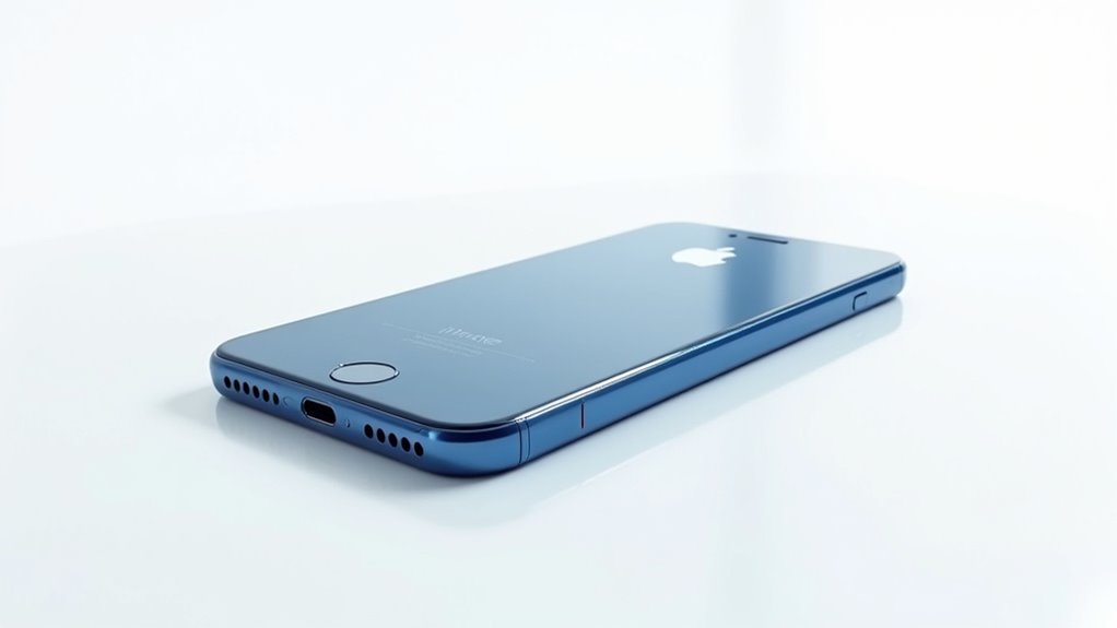 matowy niebieski iPhone 14