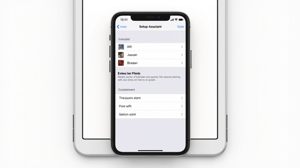 optymalizuj proces konfiguracji iOS