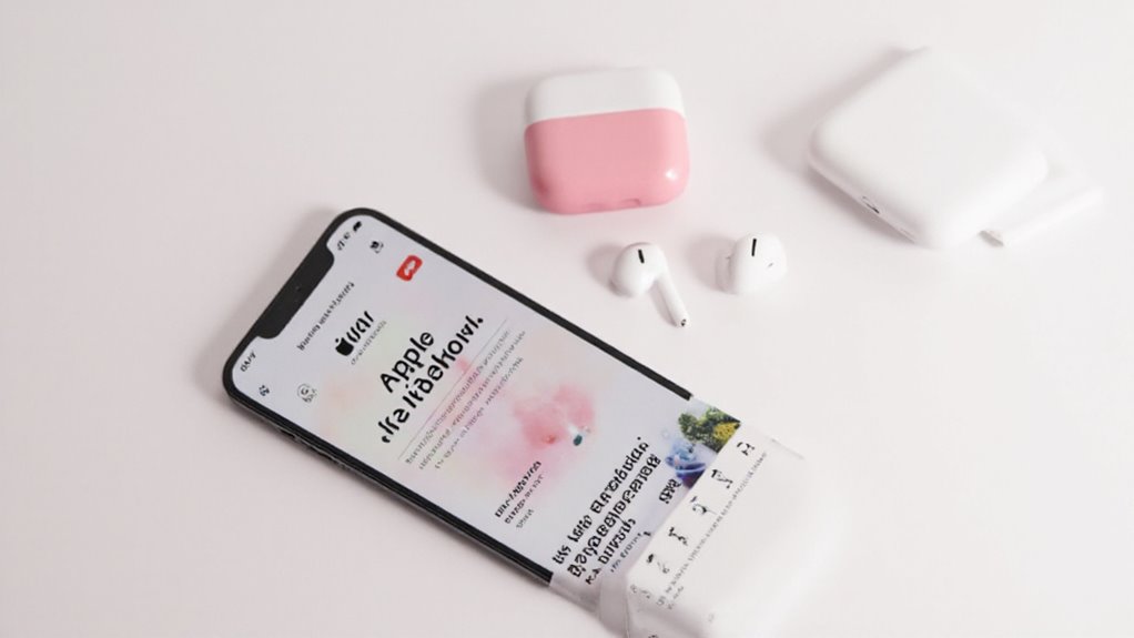 różowe AirPods niedostępne