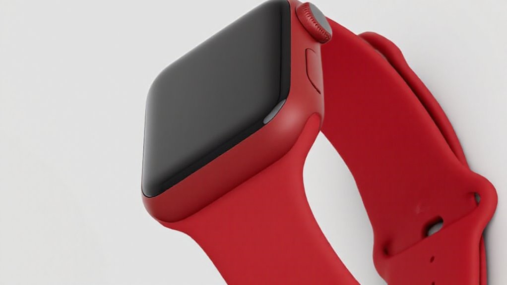 czerwony Apple Watch 7