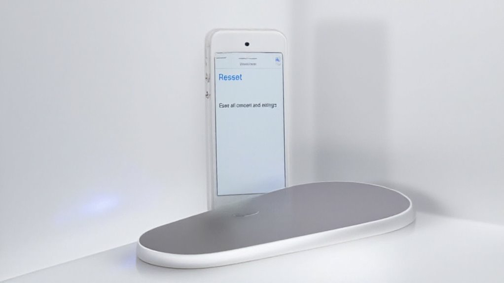 zresetuj ustawienia iPhone 7