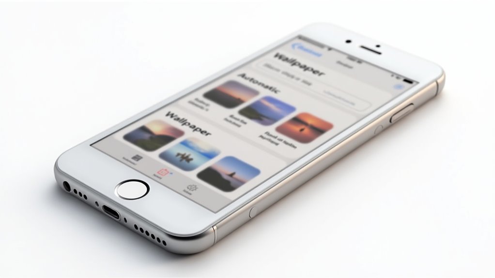 ustaw automatyczną rotację tapet