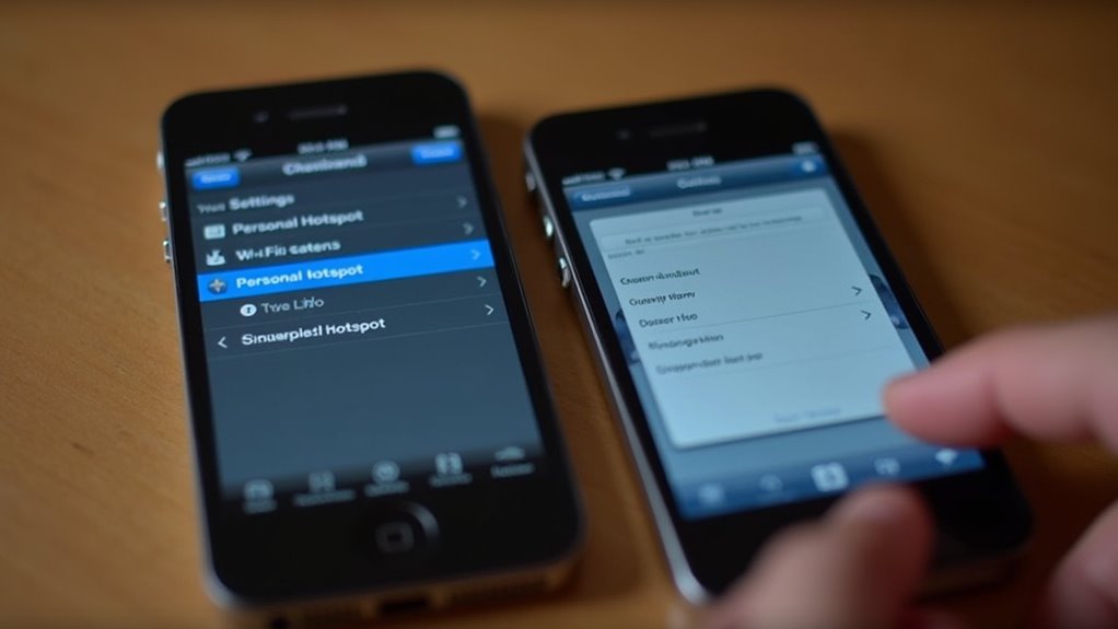 udostępnij połączenie internetowe iPhone'a