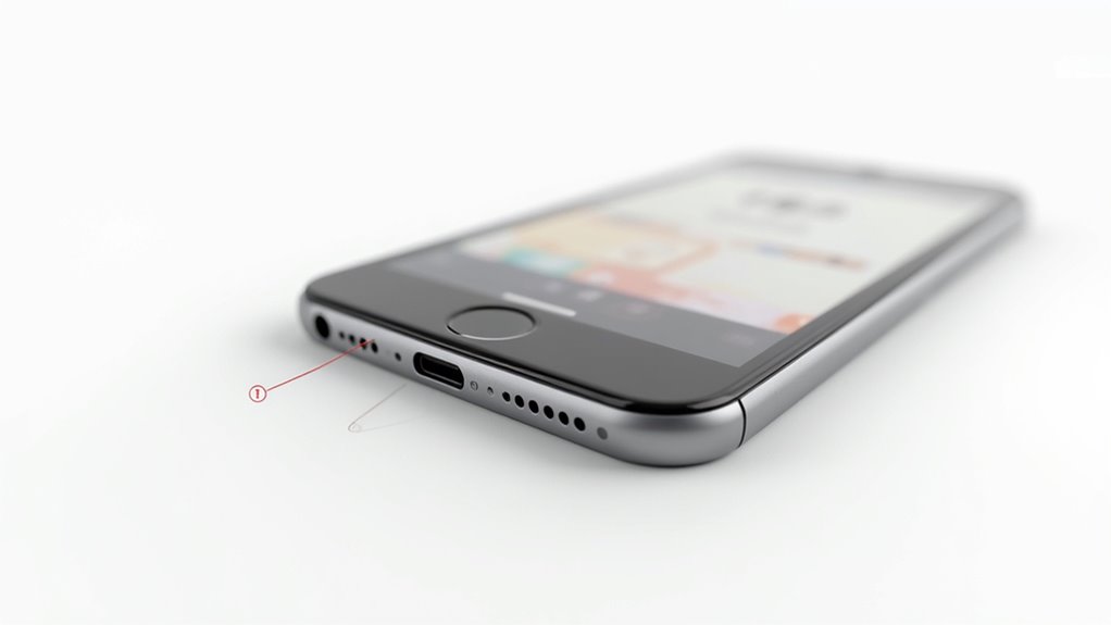 strategiczne umiejscowienie mikrofonu w iPhonie