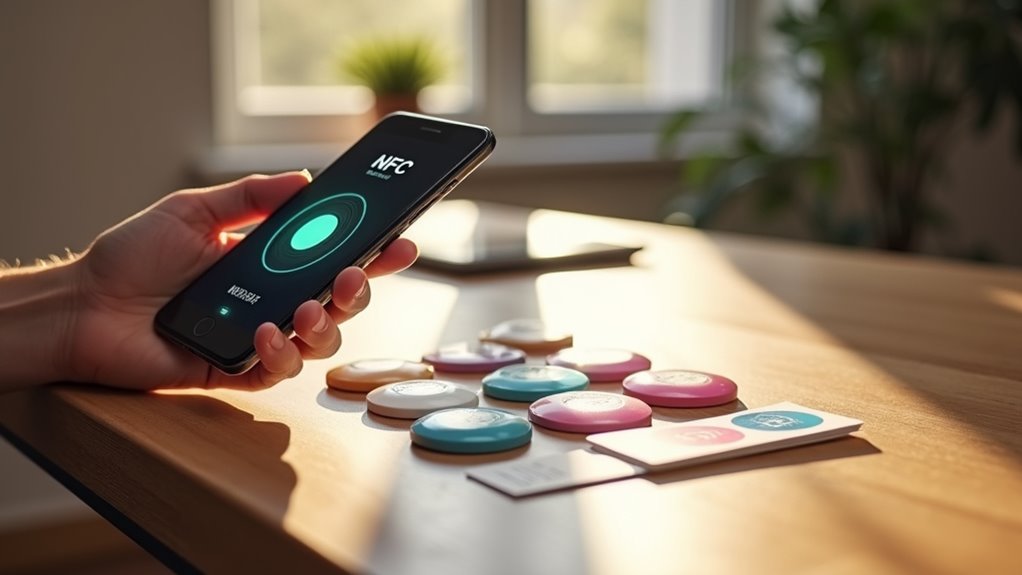 używanie tagów NFC z iPhonem