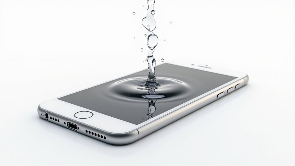 szczegóły testu odporności na wodę