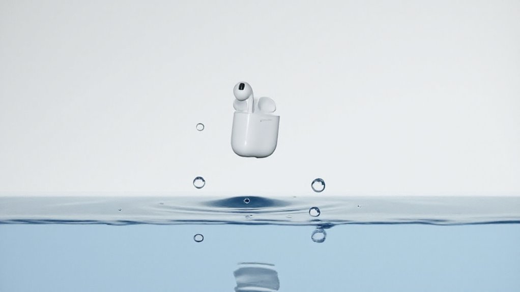 odporny na wodę, ale nie wodoodporny