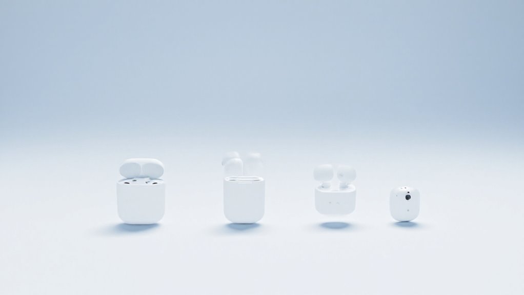 bezprzewodowe słuchawki Apple ewolucja