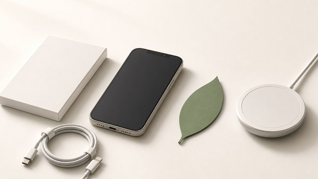 apple removed charger eco profits surged