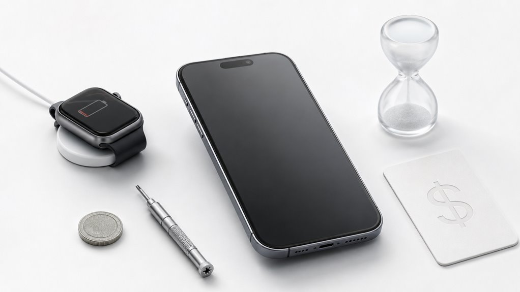 Czas i koszt wymiany baterii w Apple Watch SE 2