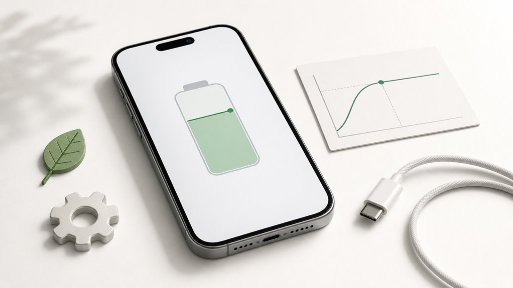 iPhone 15 limit ładowania 80