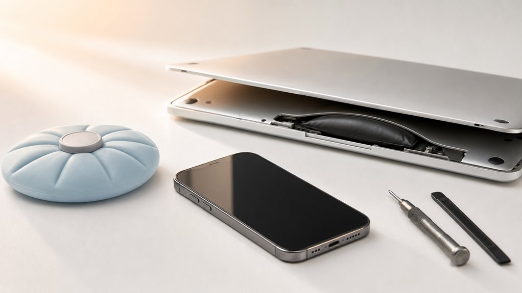 pęcznienie baterii w MacBook Air: przyczyny i zaradzenie