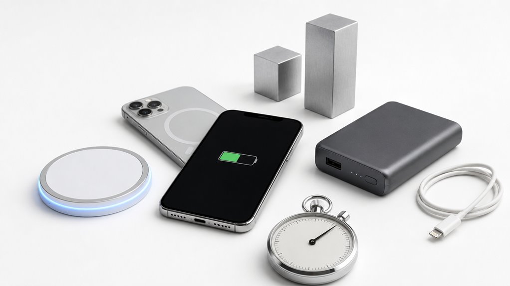 porównanie prędkości ładowania powerbanku MagSafe