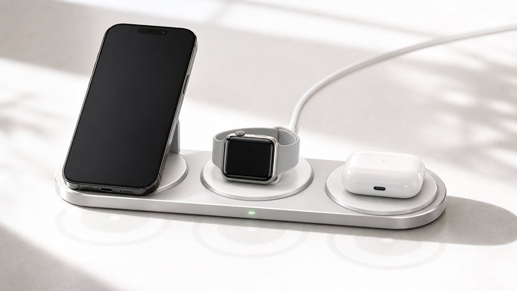 stacja ładująca Apple na trzy urządzenia