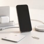 trzy urządzenia Apple dock ładowanie